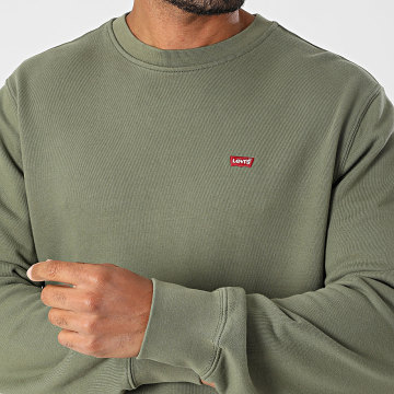 Levi's - Sweater Ronde Hals 35909 Kaki Groen