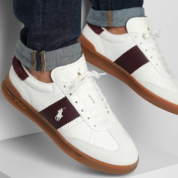 Polo Ralph Lauren - Heritage Sneakers Aera White Wine