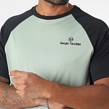 Sergio Tacchini - T-shirt Nilo 41187 Groen Zwart