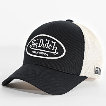 Von Dutch - Trucker Cap Lof Schwarz Beige
