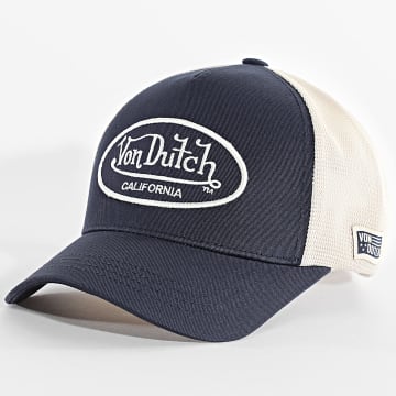 Von Dutch - Trucker Cap Lof Marineblau Beige