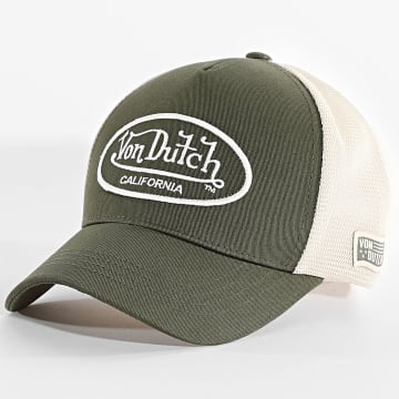 Von Dutch - Trucker Cap Lof Grün Khaki Beige