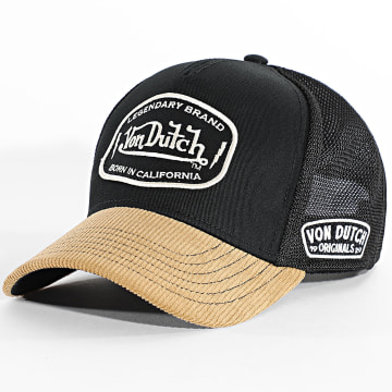 Von Dutch - Trucker Cap Sem Schwarz Beige