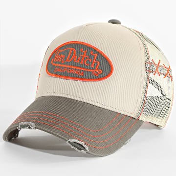 Von Dutch - Used Trucker Cap Hell Khaki Grün