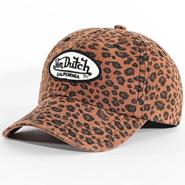 Von Dutch - Trucker Cap Leopard Camel Braun
