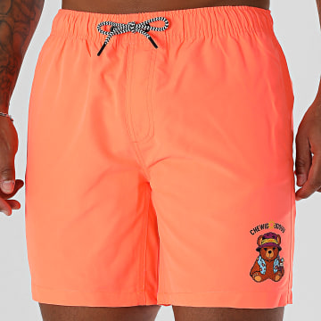 Chewidoudouu X Ryan Jernival - Oranje Fluo Cocktail Zwemshort