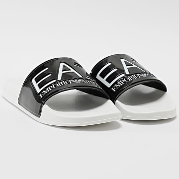 EA7 Emporio Armani - Claquettes Scarpe 7X000108-AF15118 Black White