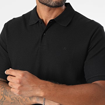 Jack And Jones - Polo Austin a maniche corte nero