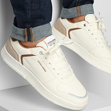 Jack And Jones - Wealing Marshmallow Cognac sneakers