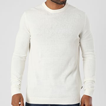 Only And Sons - Pull Alex 12 Solid Blanc