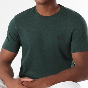Polo Ralph Lauren - Tee Shirt Original Player Custom Slim Fit Vert Foncé
