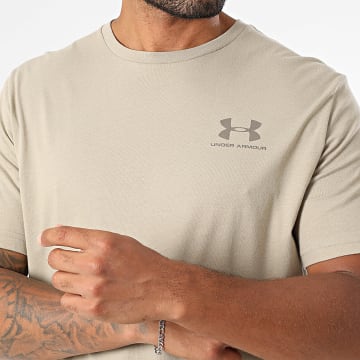 Under Armour - Tee Shirt Sportstyle 1326799 Beige Foncé