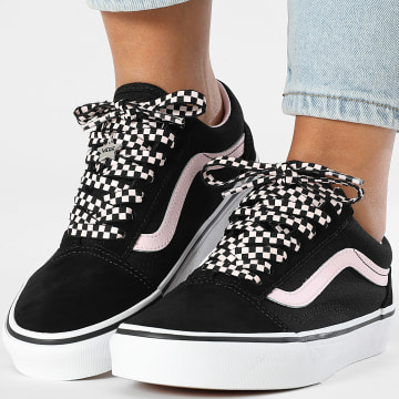 Vans - Old Skool Zapatillas Mujer D6WY28 Negro Blanco