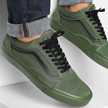 Vans - Zapatillas Old Skool D6W2031 Mono Pop Verde Negro