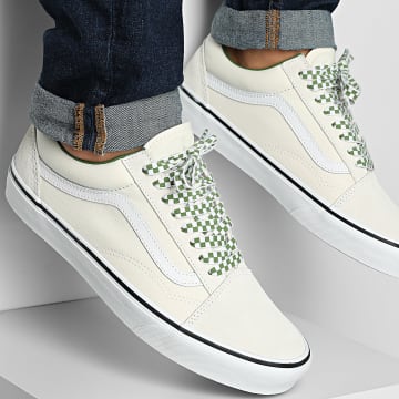 Vans - Zapatillas Old Skool D6WBOM1 Marshmallow Verde