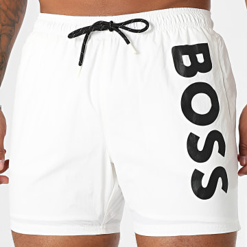 BOSS - Short De Bain Octopus 50514502 Blanc
