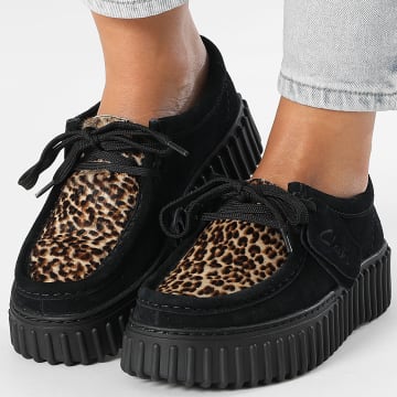 Clarks - Chaussures Femme Torhill Bee Leopard Print