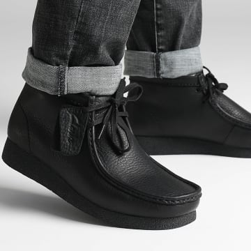Clarks - Wallabee Evo BT Zapatos de piel negros