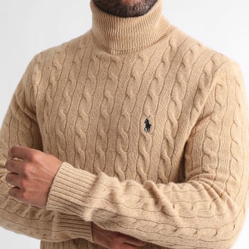 Polo Ralph Lauren - Jersey con cuello vuelto Original Player Camel