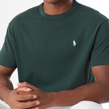 Polo Ralph Lauren - Tee Shirt Classic Fit Original Player Vert Foncé