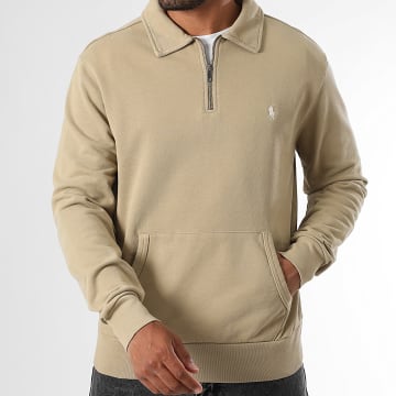 Polo Ralph Lauren - Sudadera con cremallera Original Player Beige