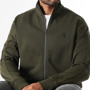 Polo Ralph Lauren - Sudadera con cremallera Original Player Verde caqui oscuro