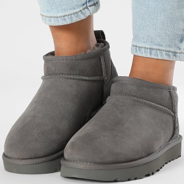 UGG - Botas Mujer Classic Ultra Mini 1116109 Gris