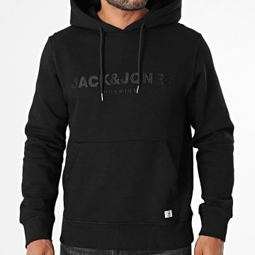 Jack And Jones - Loyal Hoodie Black