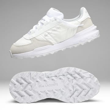 Lacoste - Sneaker Elite Active Evo 225 Weiß Hellgrau