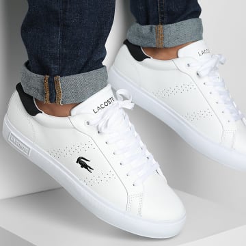 Lacoste - Zapatillas Powercourt 2.0 225 Blanco Negro
