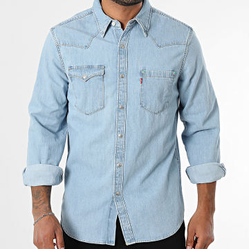 Levi's - Camicia di jeans a maniche lunghe 004KH Blu Denim