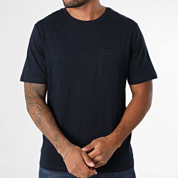 Produkt - Tee Shirt Poche Hendrick Bleu Marine