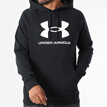 Under Armour - Sweat Capuche UA Rival Fleece Logo 1379758 Noir