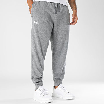 Under Armour - Pantalones de chándal de forro polar Rival 137977 Gris jaspeado