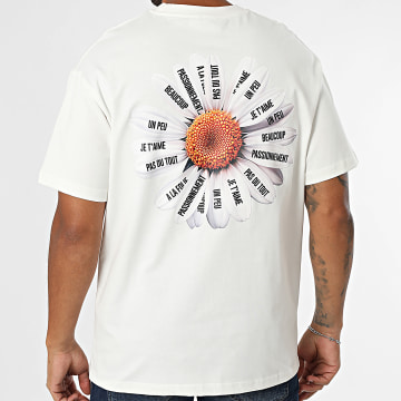 ADJ - T-Shirt Oversize Large Passion 569 Weiß