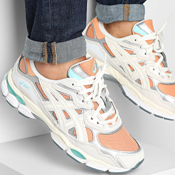 Asics - Baskets Gel Nyc 1203A383 Terracotta Cream
