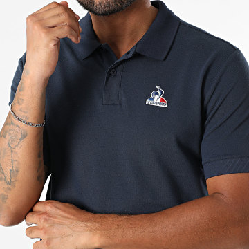 Le Coq Sportif - Polo Manches Courtes Essential N1 2422108 Bleu Marine