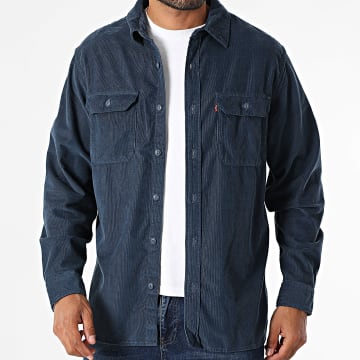 Levi's - Camicia a maniche lunghe dal taglio rilassato 19573 blu navy
