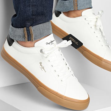 Pepe Jeans - Sneakers Kenton Base PMS300003 Ecru Bianco