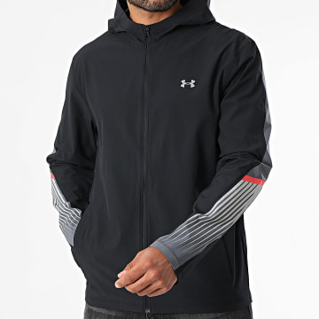 Under Armour - Veste Zippée Capuche UA Velociti Storm 6005900 Noir