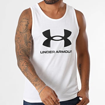 Under Armour - Sportstyle Logo tanktop 1382883 Wit