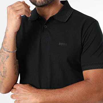 BOSS - Paul Slim Polo a maniche corte 50506193 Nero