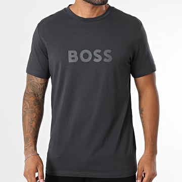 BOSS - Tee Shirt 50491706 Gris Anthracite