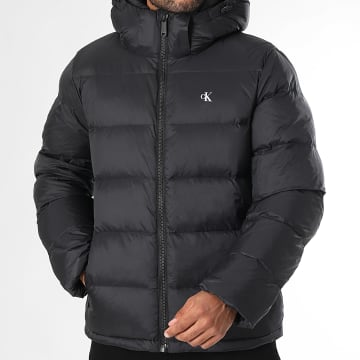 Calvin Klein - Doudoune Capuche 518G Noir