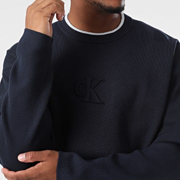 Calvin Klein - Pull 300G Bleu Marine