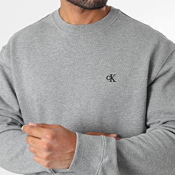 Calvin Klein - Sweat Crewneck 296G Gris Chiné