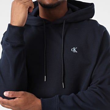 Calvin Klein - Sweat Capuche 297G Bleu Marine