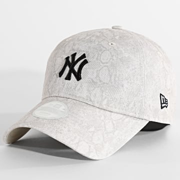 New Era - Gorra de mujer 9Twenty NY Yankees 60691321 Beige Gris