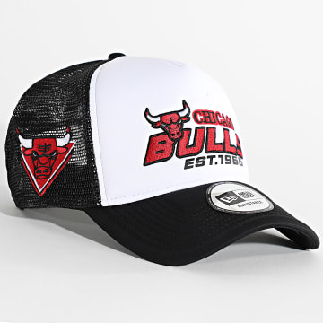 New Era - Casquette Trucker Graphic Chicago Bulls 60691233 Blanc Noir Rouge