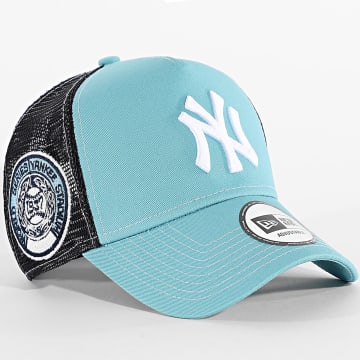 New Era - Casquette Trucker NY Yankees 60691256Bleu Clair Noir